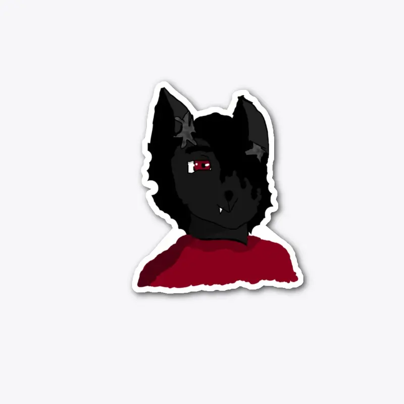 Wolfie Sticker